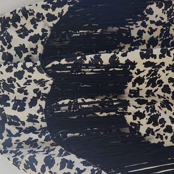 Idyllwind Hair-On Cow Hide Fringe Shacket Jacket - Picture 8 of 12